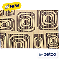 So Phresh Swirl Print Anti-Tracking Foam Cat Litter Trapper Mat