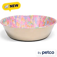 EveryYay Printed Stainless Steel Dog Bowl