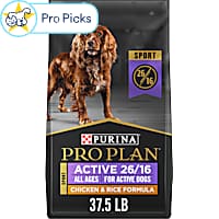 Purina Pro Plan Sport Active 26/16 Chicken & Rice Formula Dog Food