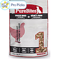 PureBites Freeze Dried Chicken Dog Treats
