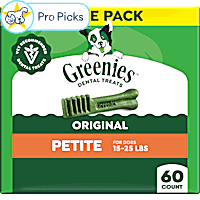 Greenies Original Petite Size Flavor Adult Natural Dental Dog Treats