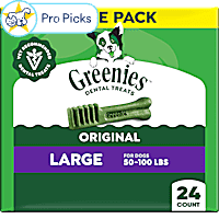 Greenies Original Large Natural Dog Dental Care Chews Oral Health Dog Treats