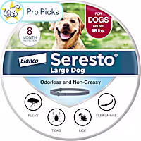 Seresto Vet-Recommended Flea & Tick Prevention Collar for Large Dogs Over 18 lbs.