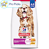 Hill's Science Diet Senior 11+ Small Breed & Mini Breed Chicken Meal, Barley & Brown Rice Recipe Dry Dog Food