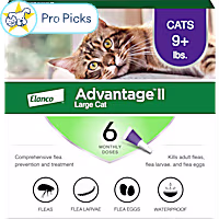 Advantage II Vet-Recommended Flea Treatment & Prevention for Large Cats