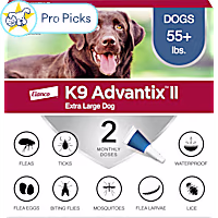 K9 Advantix II Vet-Recommended Flea, Tick & Mosquito Treatment & Prevention for X-Large Dogs