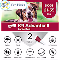 K9 Advantix II Vet-Recommended Flea, Tick & Mosquito Treatment & Prevention for Large Dogs