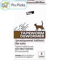 Elanco Tapeworm Dewormer Tablets for Cats