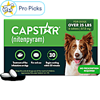 Capstar Flea Tablets for Dogs over 25 lbs.