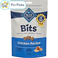 Blue Buffalo Bits Made with Natural Ingredients & Enhanced with DHA Soft Dog Treats