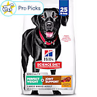 Hill's Science Diet Adult Perfect Weight & Joint Support Chicken Recipe Large Breed Dry Dog Food