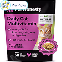 Pet Honesty Multivitamin Dual Texture Supplements for Cats