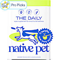 Native Pet The Daily Powder 11-in-1 Multivitamin Supplement for Dogs