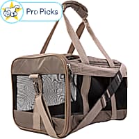 Sherpa Deluxe Fungi Airline Approved Soft Sided Dog & Cat Carrier
