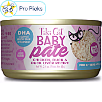 Tiki Cat Baby Chicken, Duck & Duck Liver Pate Wet Cat Food