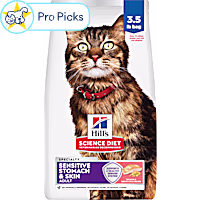 Hill's Science Diet Adult Sensitive Stomach & Sensitive Skin Salmon & Brown Rice Recipe Dry Cat Food