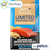 WholeHearted Limited Ingredient Diet Salmon & Brown Rice Recipe Dog Food