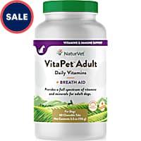 NaturVet VitaPet Daily Vitamins for Adult Dogs