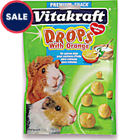 Vitakraft Drops with Orange Guinea Pig Treats