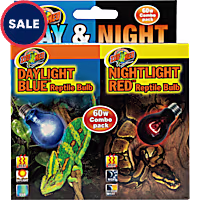 Zoo Med Day & Night Reptile Bulb Combo Pack