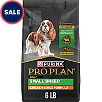 Purina Pro Plan Small Breed Chicken and Rice Formula with Guaranteed Live Probiotics Dry Dog Food