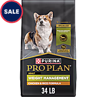 Purina Pro Plan Weight Management Chicken and Rice Formula Dry Dog Food