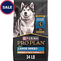 Purina Pro Plan Joint Health Shredded Blend Chicken & Rice Formula Large Breed Dry Dog Food