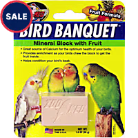Zoo Med Fruit Bird Banquet Block