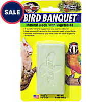 Zoo Med Vegetable Bird Banquet Block