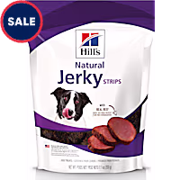 Hill's Natural Jerky Strips with Real Beef Dog Treat