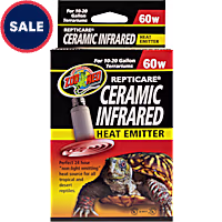 Zoo Med Repticare Ceramic Infrared Heat Emitters, 60 Watts