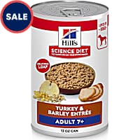 Hill's Science Diet Turkey & Barley Entree Senior 7+ Canned Dog Food
