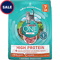 Purina ONE High Protein, Healthy Weight Plus Ideal Weight with Chicken Dry Cat Food Weight Control Formula