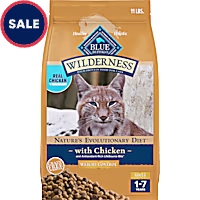 Blue Buffalo Wilderness Natural Weight Control High-Protein Chicken Dry Cat Food