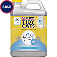 Purina Tidy Cats Clumping Odor Control Low Dust Scented Glade Clear Springs Multi Cat Litter