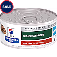 Hill's Prescription Diet m/d GlucoSupport with Liver Flavor Canned Wet Cat Food
