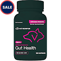 VetriScience Extra Strength Gut Health Dog & Cat Capsules
