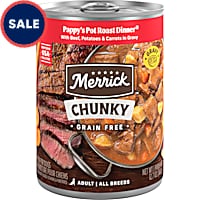 Merrick Grain Free Chunky Pappy's Pot Roast Dinner Canned Dog Food
