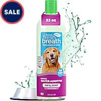 TropiClean Fresh Breath Dental Water Additive Plus Hip & Joint for Dogs