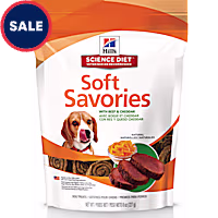 Hill's Natural Soft Savory Dog Treats with Beef & Cheddar