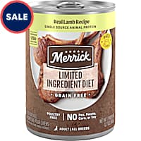 Merrick Healthy and Natural with Lamb, Limited Ingredient Diet Premium Grain Free Wet Dog Food