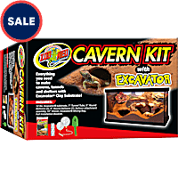 Zoo Med Cavern Kit with Excavator
