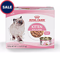 Royal Canin Feline Health Nutrition Kitten Thin Slices in Gravy Canned Cat Food