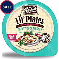 Merrick Lil' Plates Grain Free & Gluten Free Soft Dainty Duck Medley Natural Wet Dog Food for Small Dogs