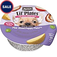 Merrick Lil' Plates Grain Free Pint-Sized Puppy Plate In Gravy Natural Wet Dog Food for Small Breed Puppies