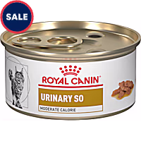 Royal Canin Veterinary Diet Urinary SO Moderate Calorie Morsels in Gravy Cat Food