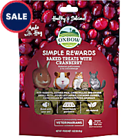 Oxbow Simple Rewards Cranberry Baked Small Animal Treats