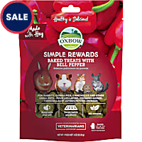 Oxbow Simple Rewards Bell Pepper Baked Small Animal Treats