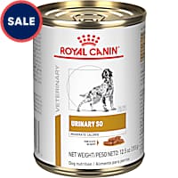 Royal Canin Veterinary Diet Canine Urinary SO Moderate Calorie Adult Thin Slices in Gravy Dog Food