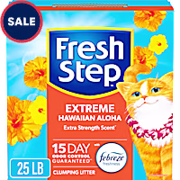 Fresh Step Odor Shield Hawaiian Aloha Multi Cat Clumping Litter with Febreze Freshness